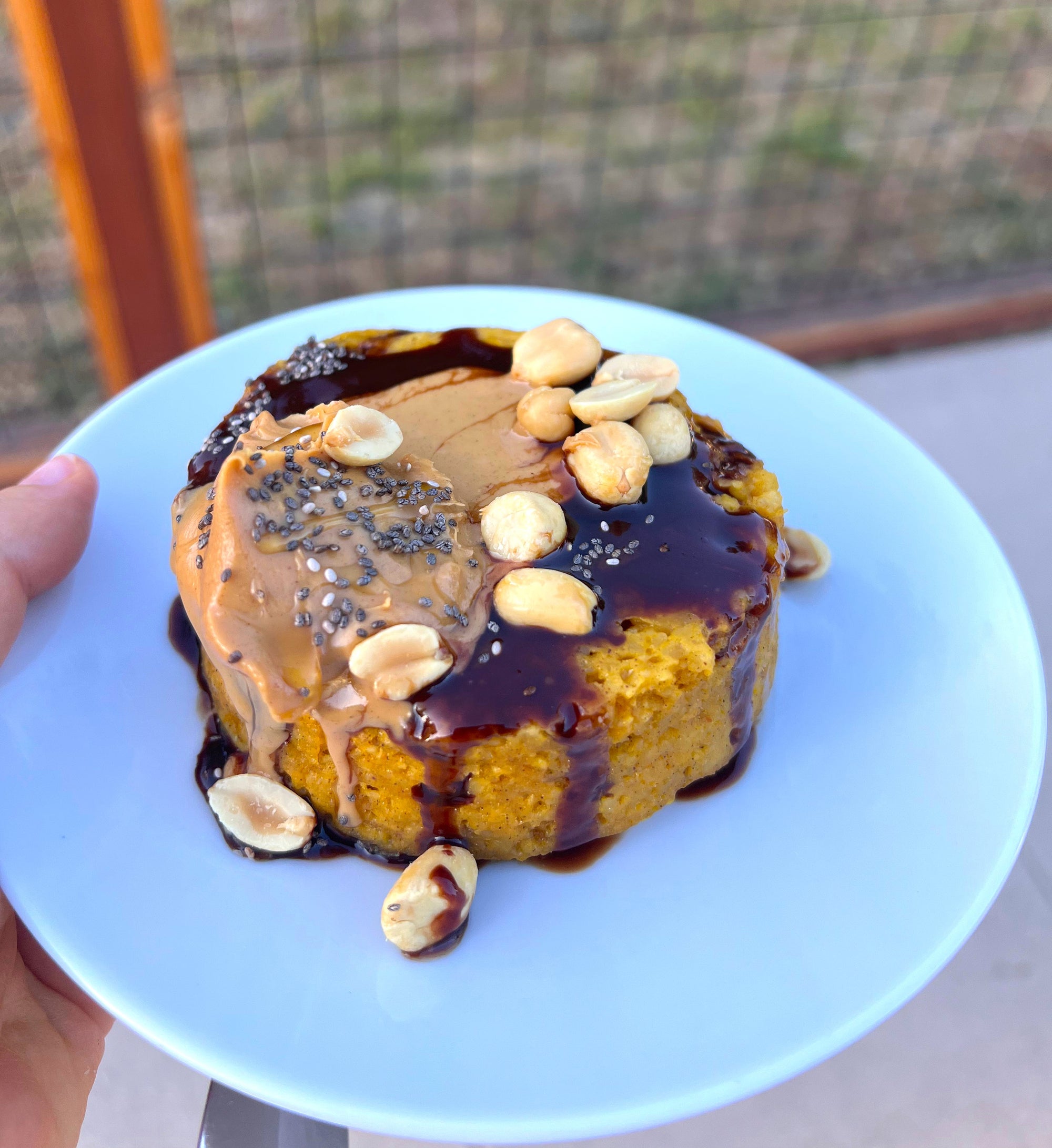 Pumpkin ChiChi Mug Cake