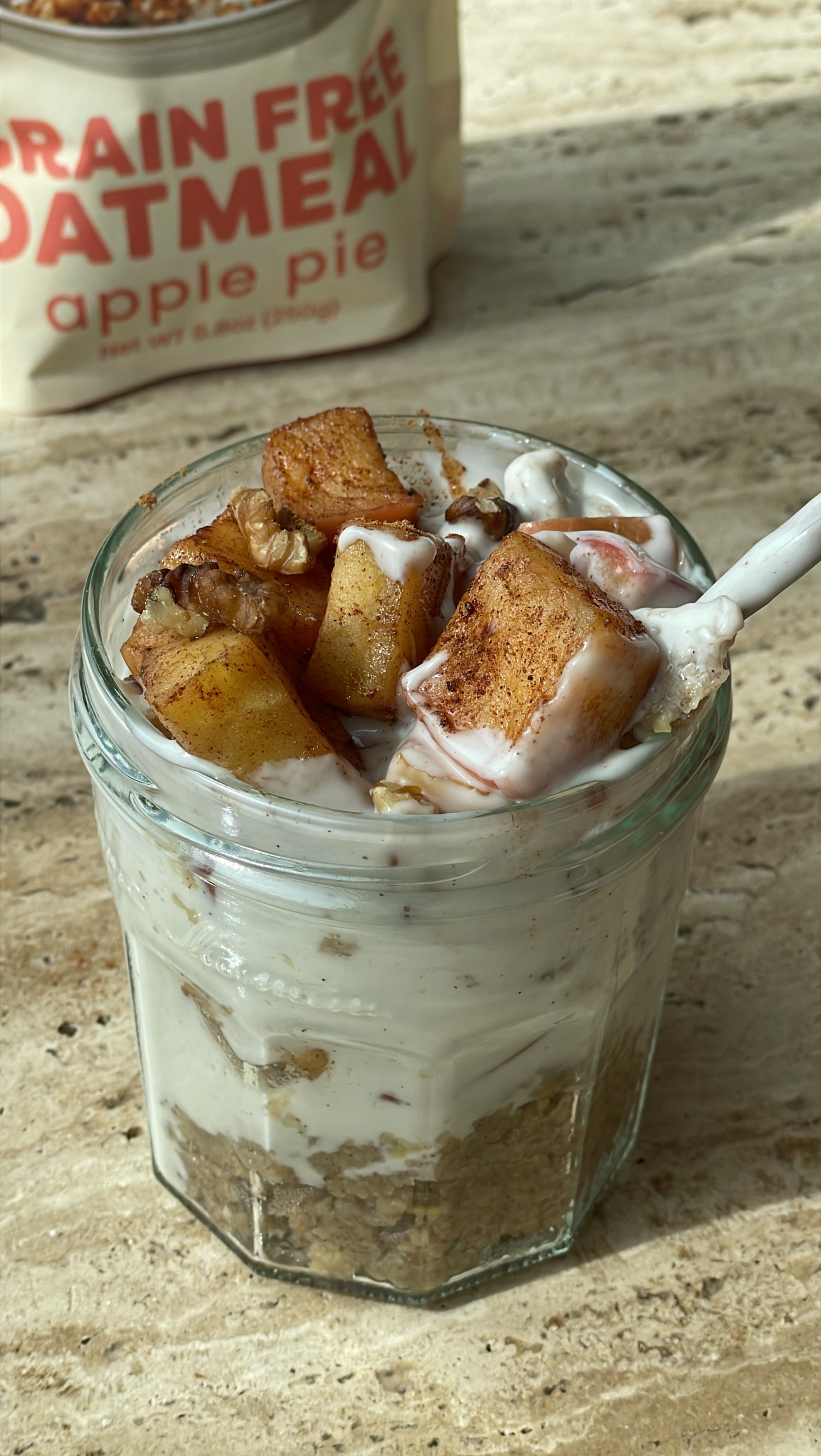 Sauteed Apple Pie Parfait