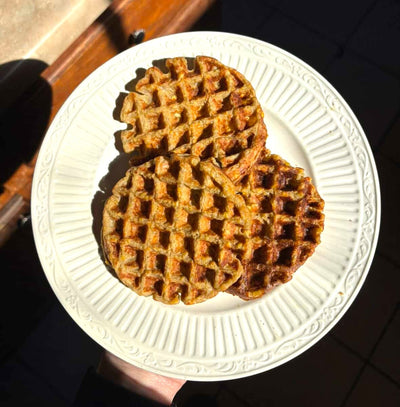 Protein Banana Waffles