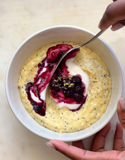 Lemon Blueberry Poppy Seed ChiChi