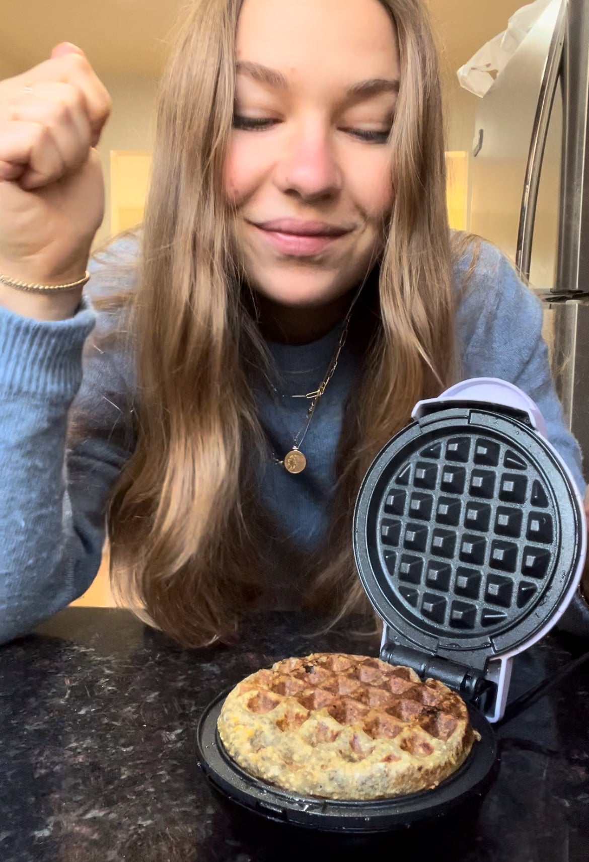 Superfood mini waffle