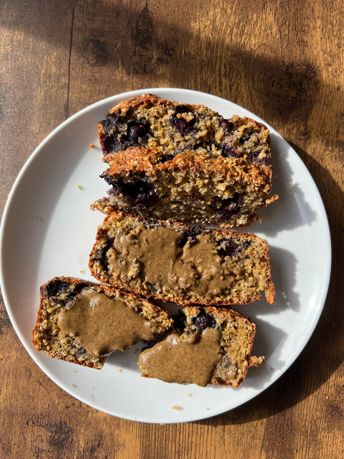 High-Protein Blueberry Breakfast Loaf