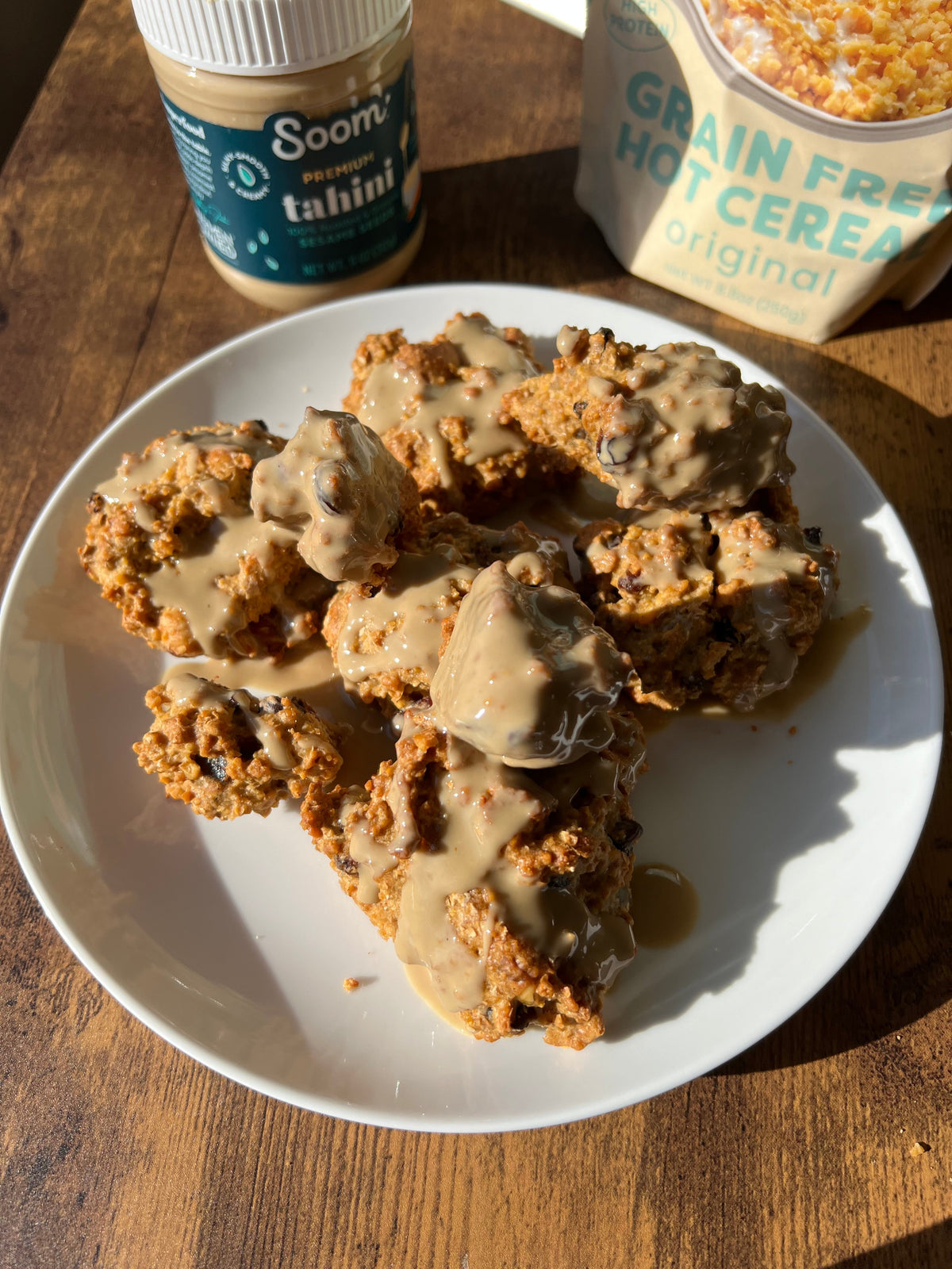 Tahini Breakfast Cookies
