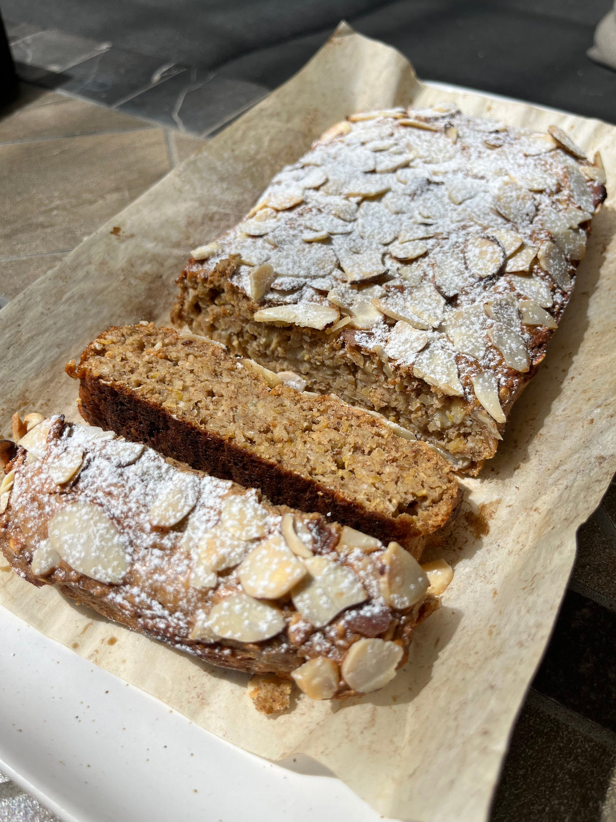 Almond Croissant Banana Bread