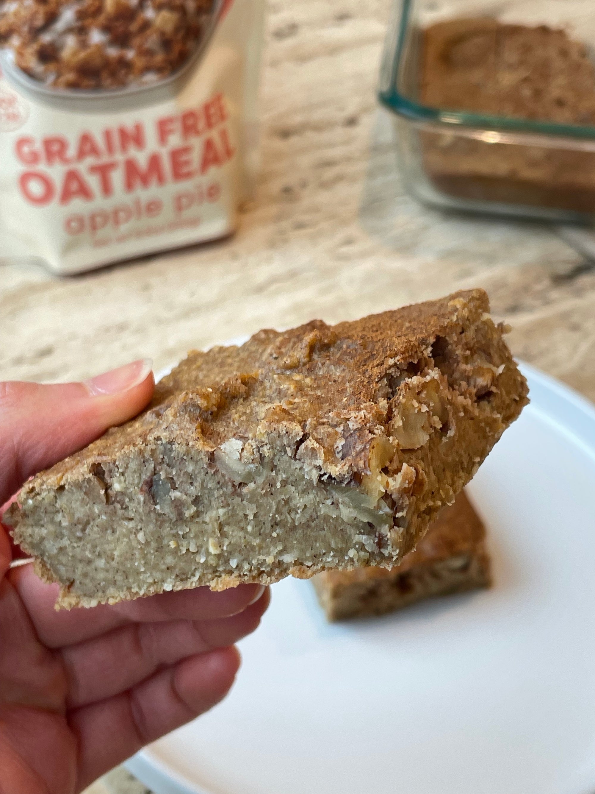 Apple Pie Breakfast Bar