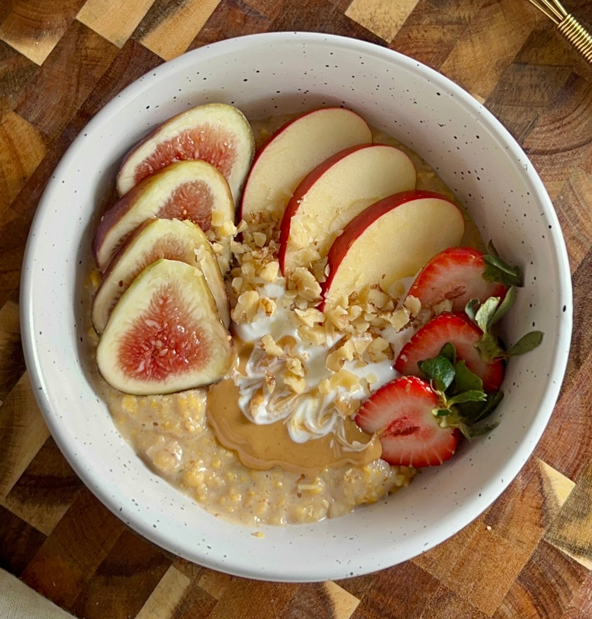 Cozy Cinnamon Apple Protein Porridge
