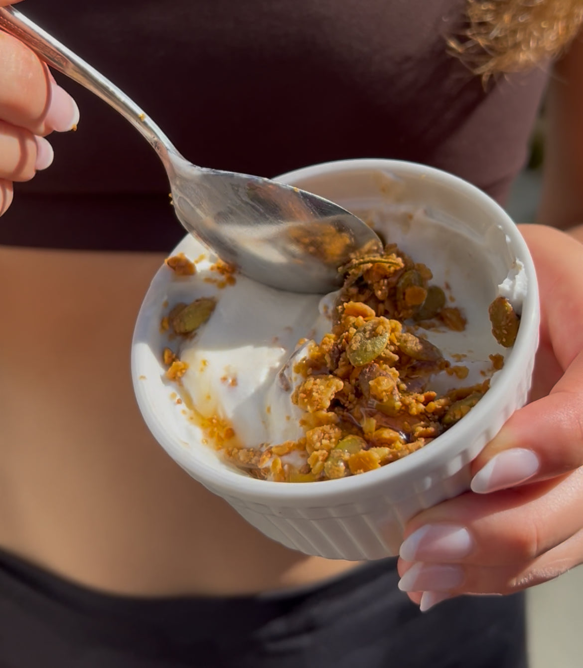 Savory Granola with ChiChi