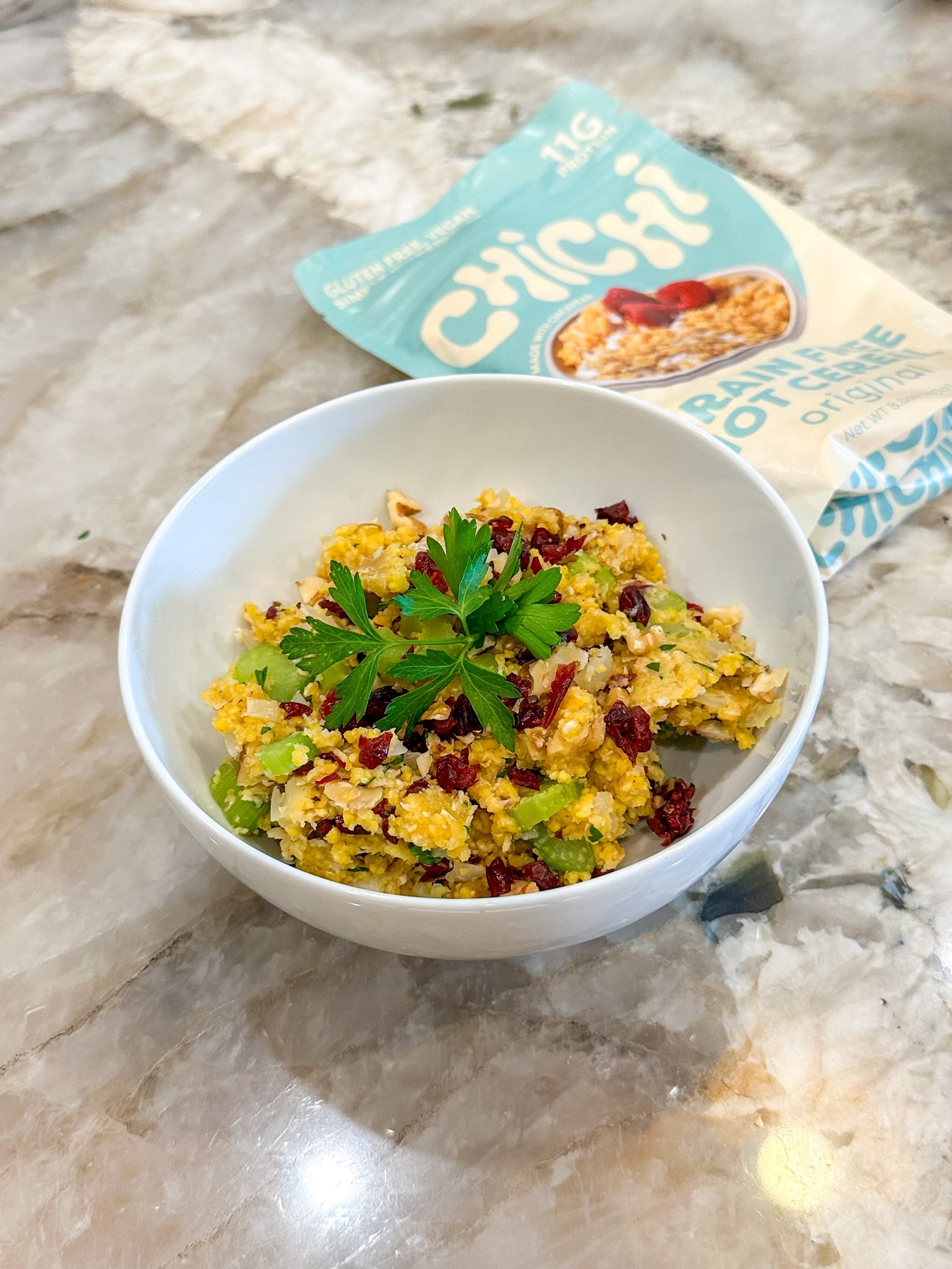 Holiday Stuffing-Inspired ChiChi 🎄🥣