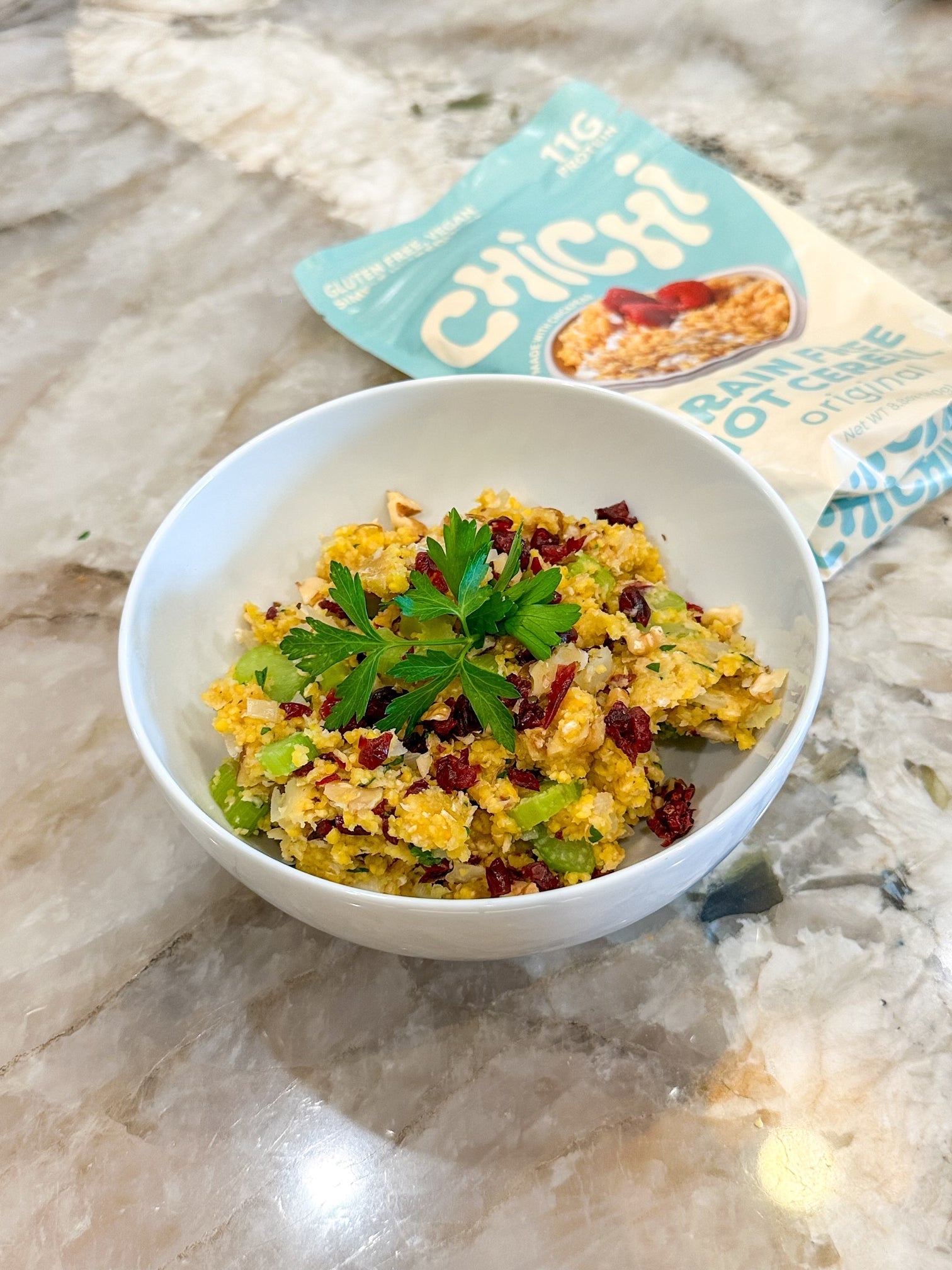 Holiday Stuffing-Inspired ChiChi 🎄🥣