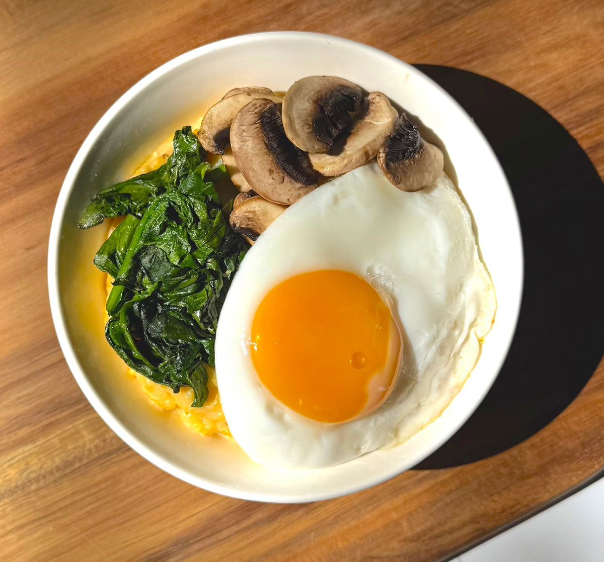 Savory Chickpea Breakfast Bowl