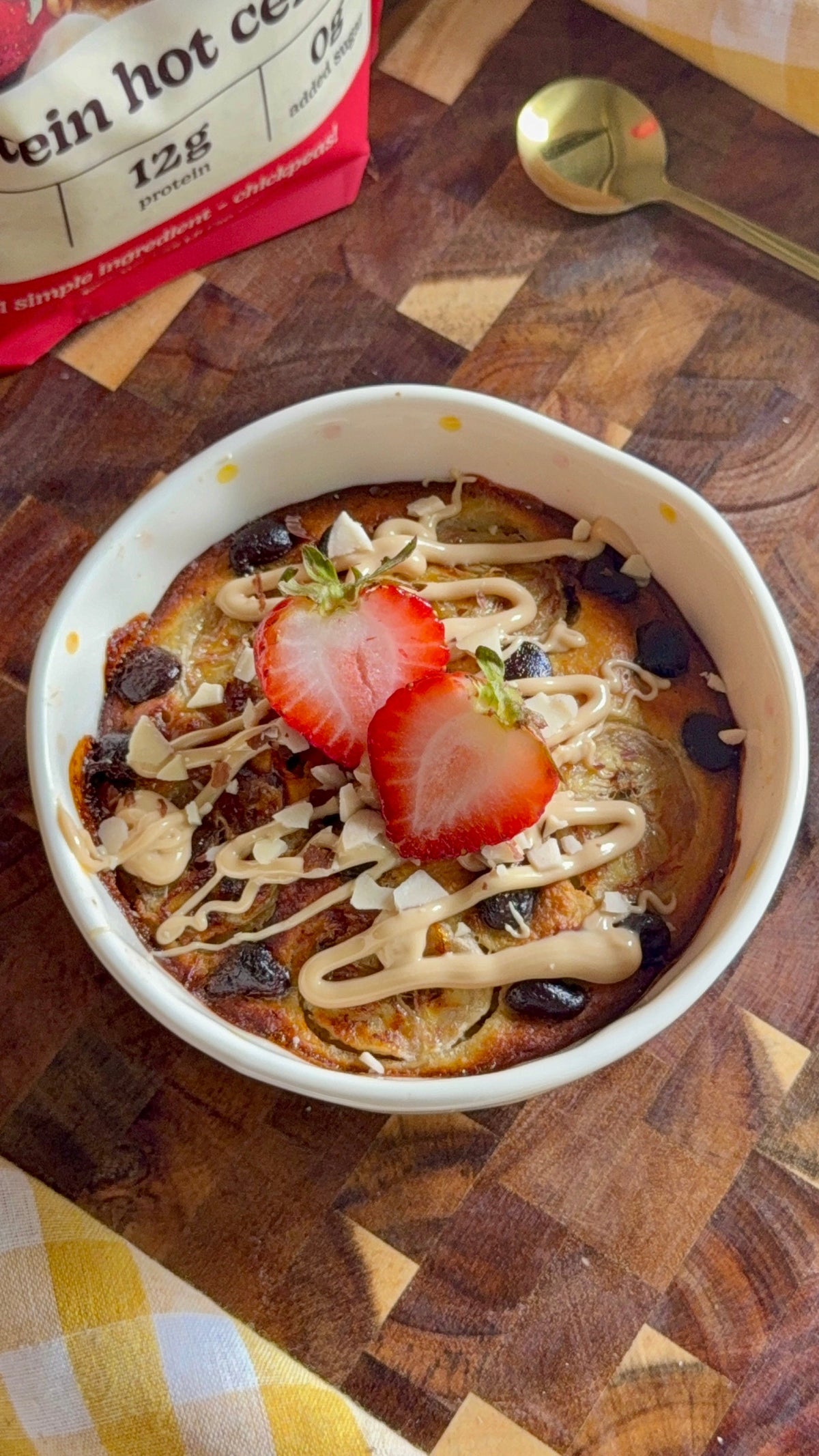 Banana Chocolate Chip Baked ChiChi