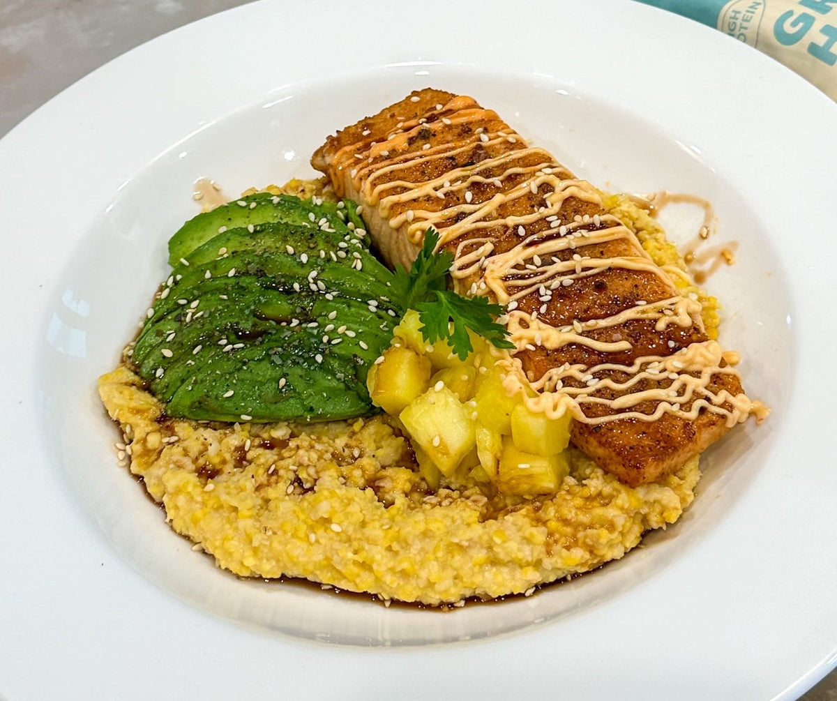 Savory Salmon Lunch Bowl