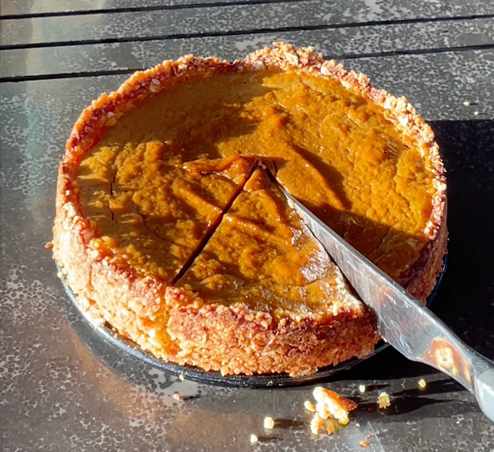 Pumpkin Pie with a ChiChi Crust