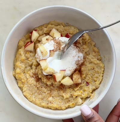 Apple Cinnamon Custard ChiChi