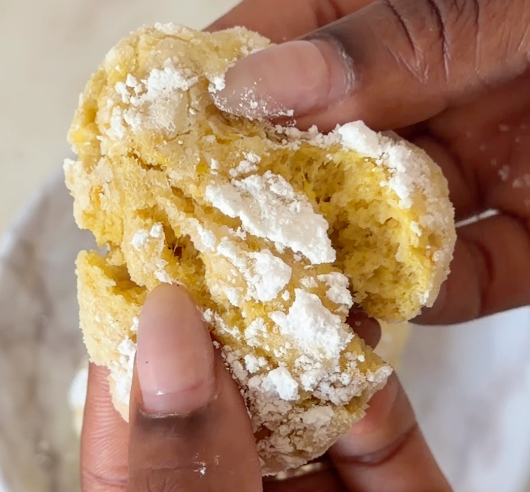 Lemon Crinkle Cookies