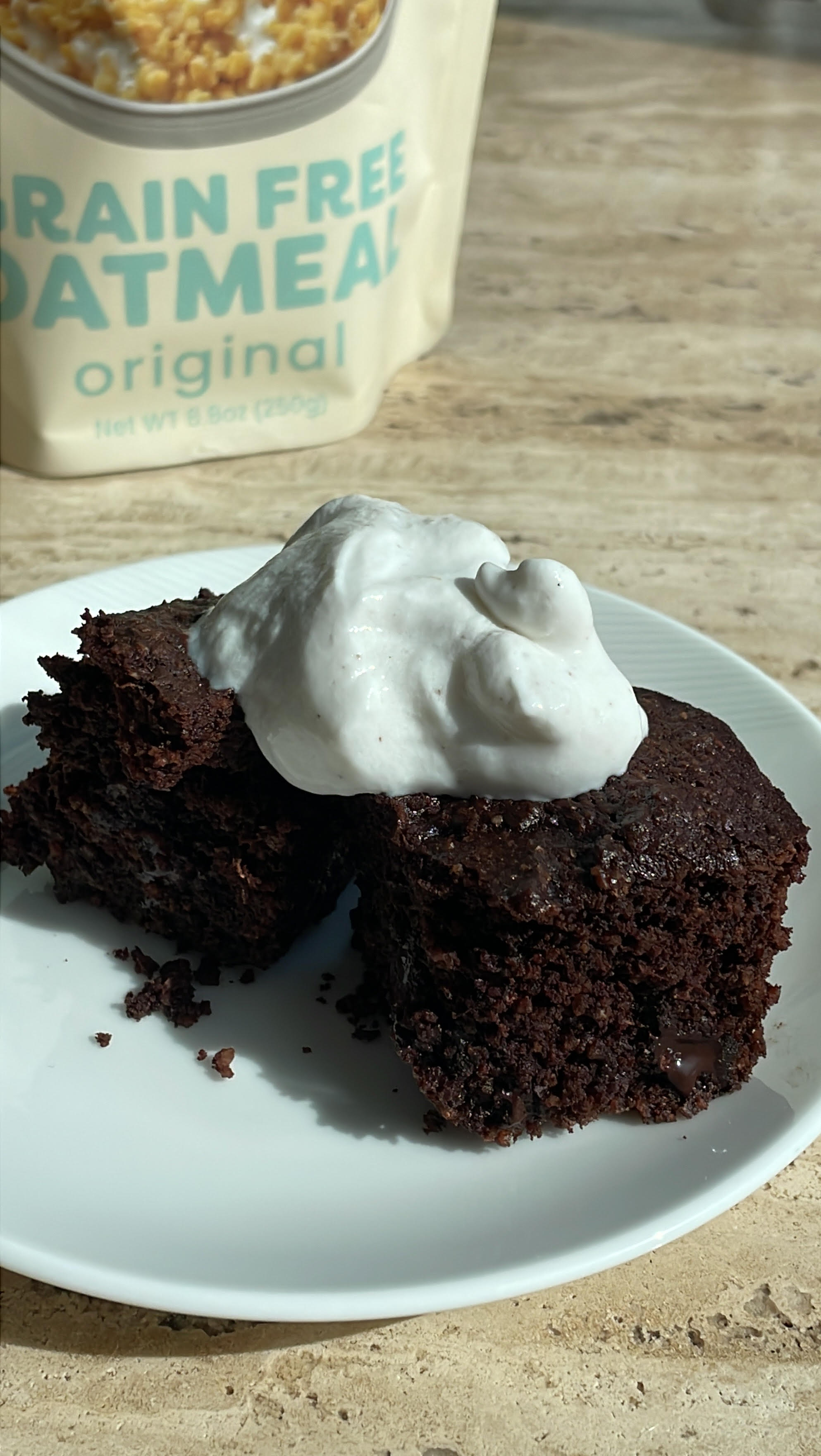 Healthier High Protein Brownies