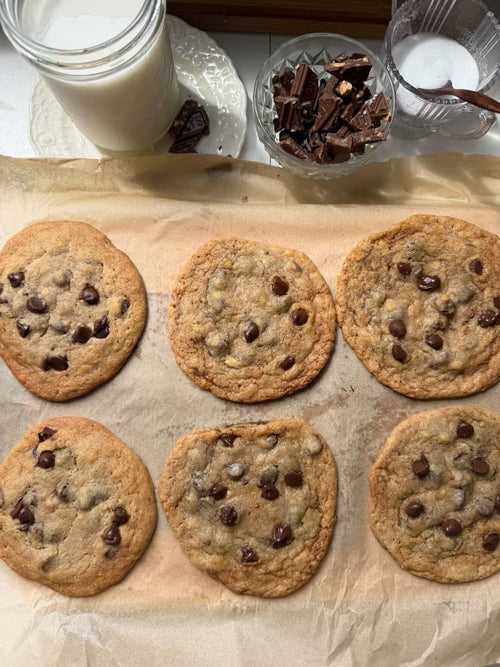Bakery-style protein cookies