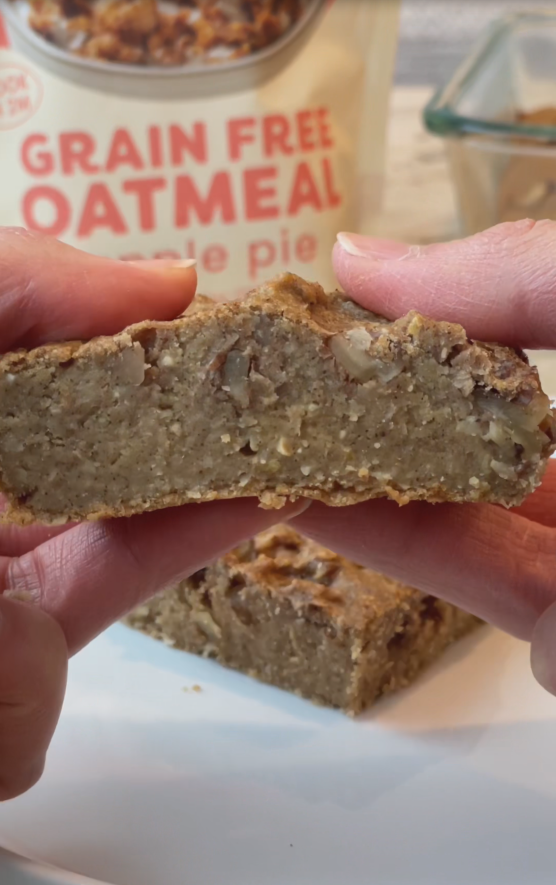 Apple Pie Breakfast Bar detail