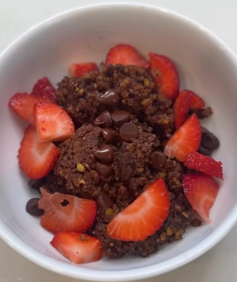 Double Chocolate Baked ChiChi detail