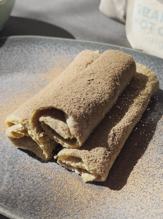 Tiramisu Crepes detail