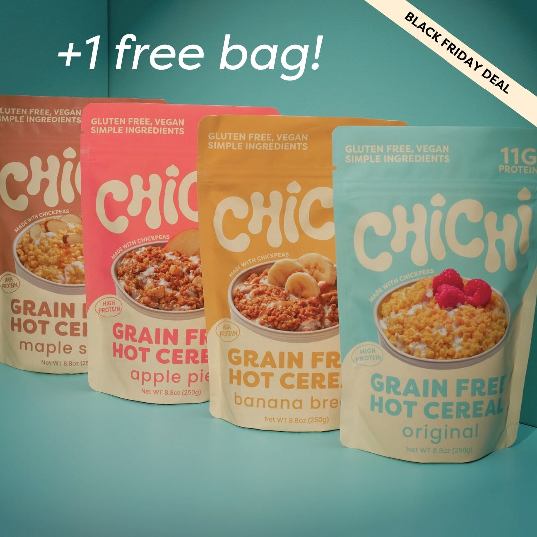 Chickpea Hot Cereal BFCM 4pk