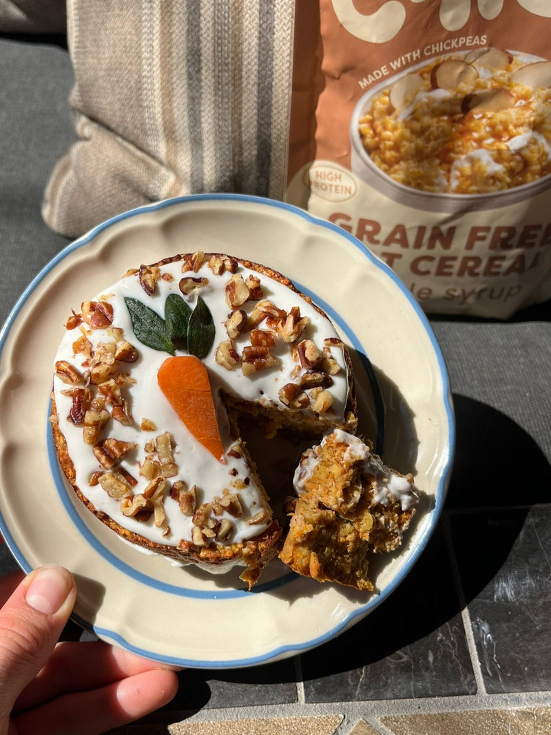 Single Serving Carrot Cake detail