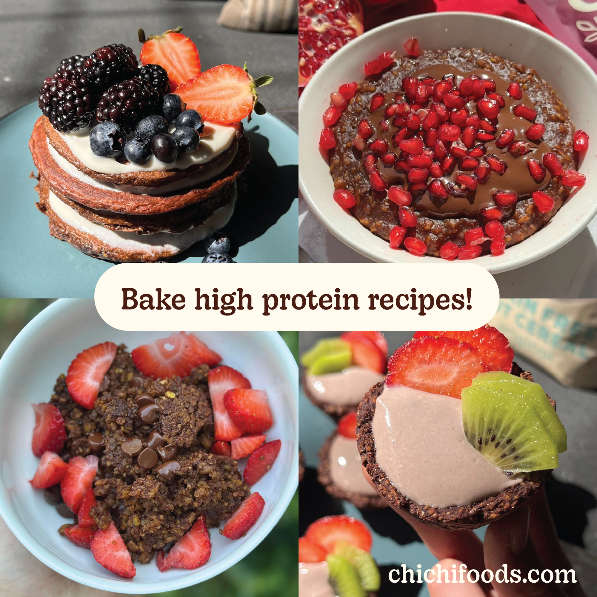 Protein Hot Cereal Made With Chickpeas