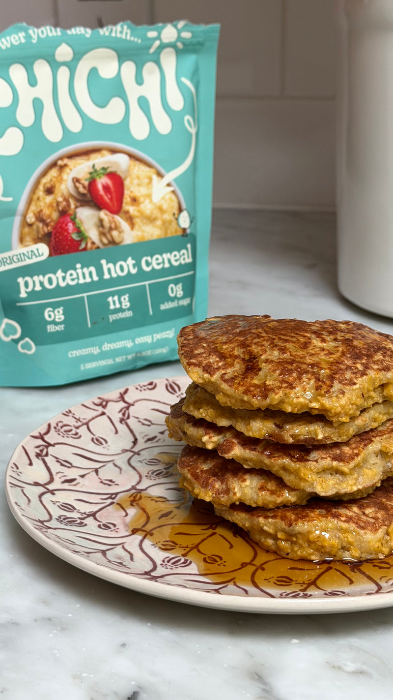 Banana ChiChi Pancakes detail