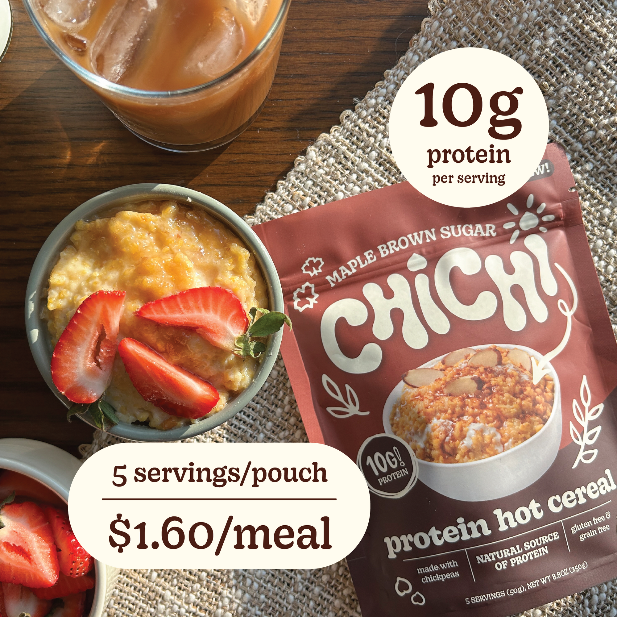 Protein Hot Cereal (Free Bag)
