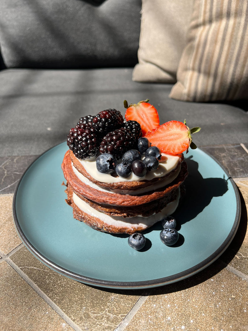 Red Velvet Protein Pancakes