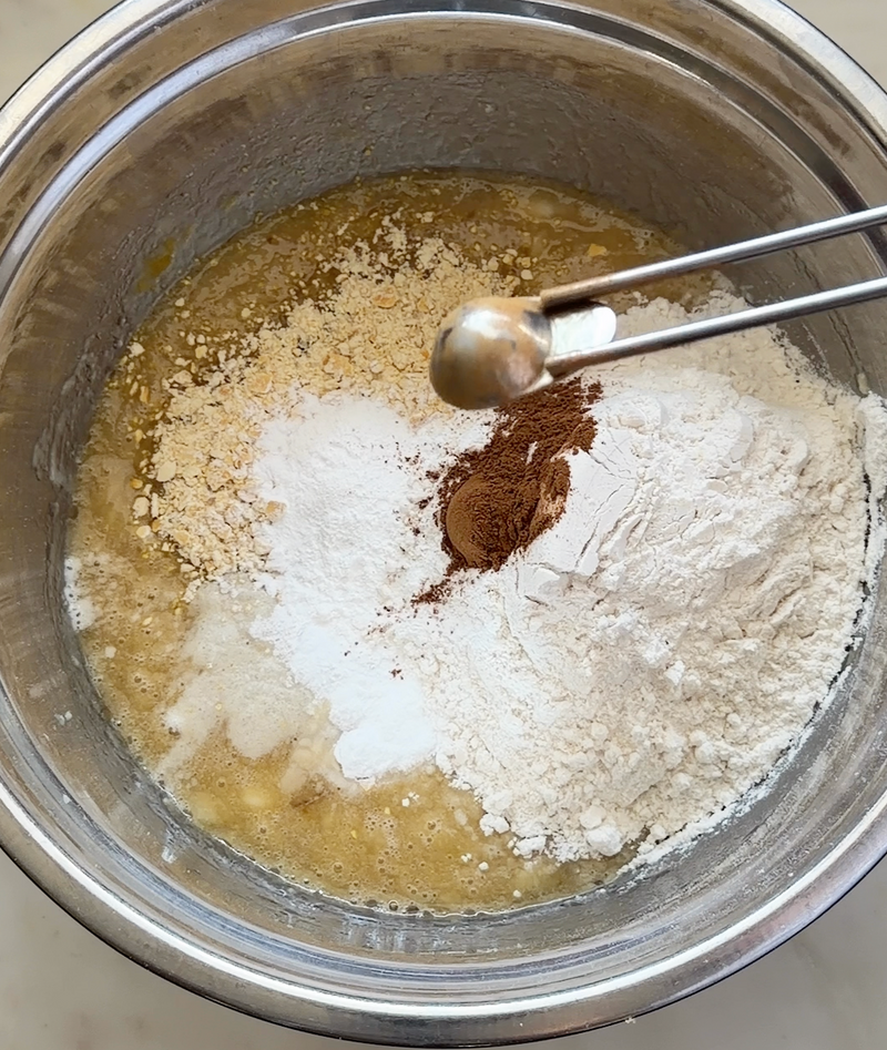 Brown Sugar Banana Bread detail