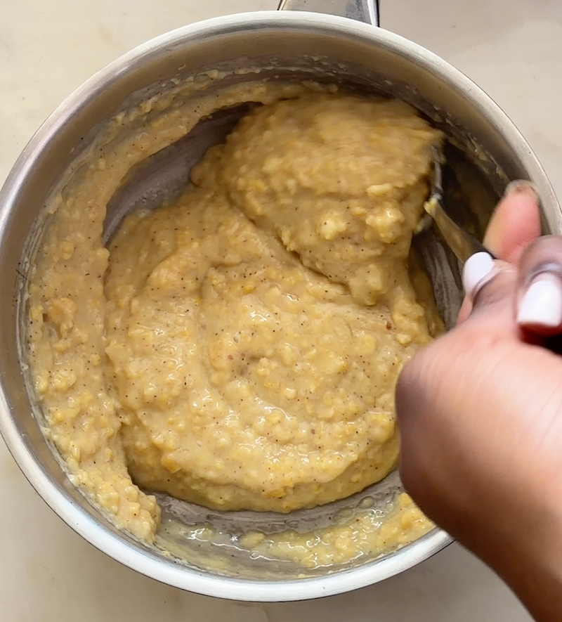 Apple Cinnamon Custard ChiChi detail